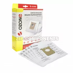 Мешки синтетические 5шт Ozone для пылесосов M-02